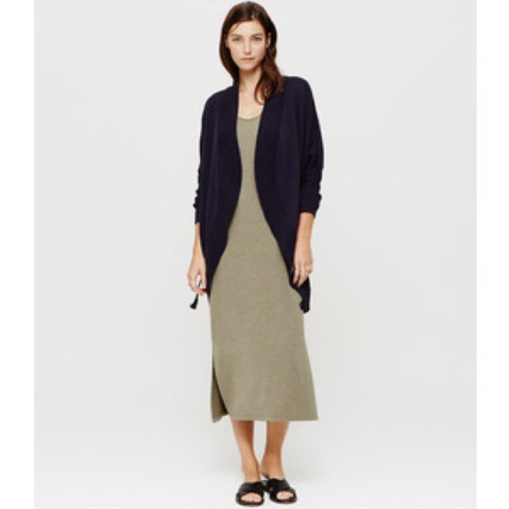 Lou & Grey • Dolman Tie Waist Cardigan
